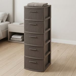 Cajonero Plastico Organizador Crochet 5 Niveles