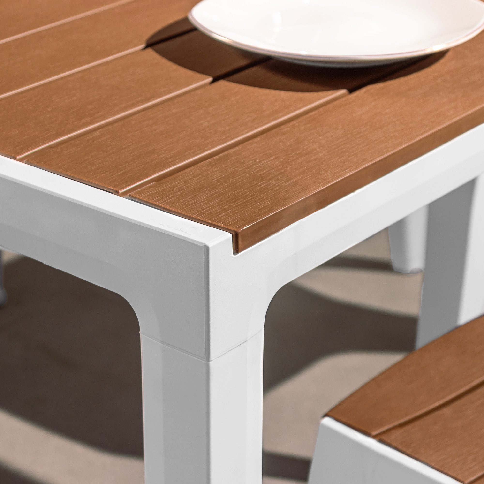 Comedor - Madeira - Sin Brazos - Caramelo - 4P - 07