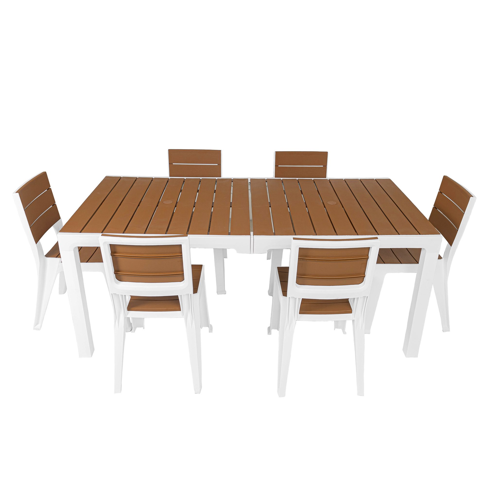 Comedor - Madeira - Sin Brazos - Caramelo - 6P - 01