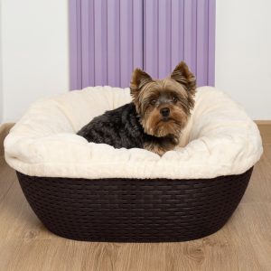Cama Para Mascota Tipo Ratan