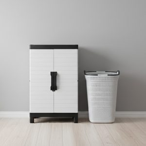 Combo Armario Montana Grande + Cesta Para Ropa