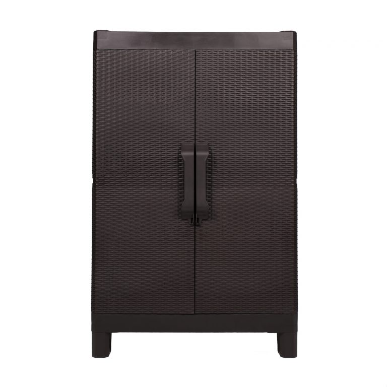 Armario mediano plastico exterior jardin vista