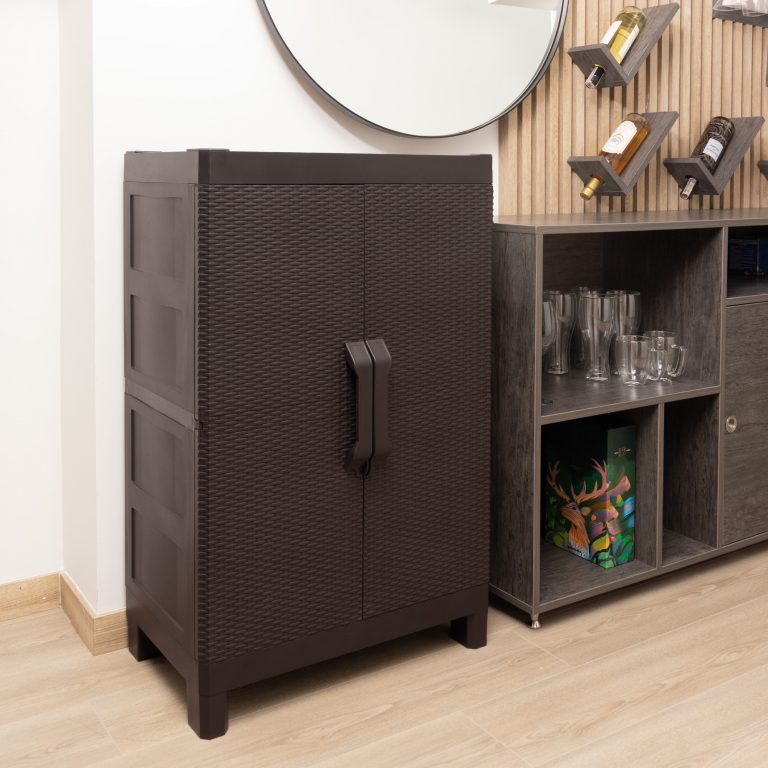 Armario mediano plastico exterior jardin