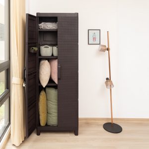 Armario exterior grande xl puerta abierta