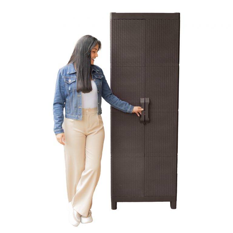 Armario exterior grande xl fondo blanco