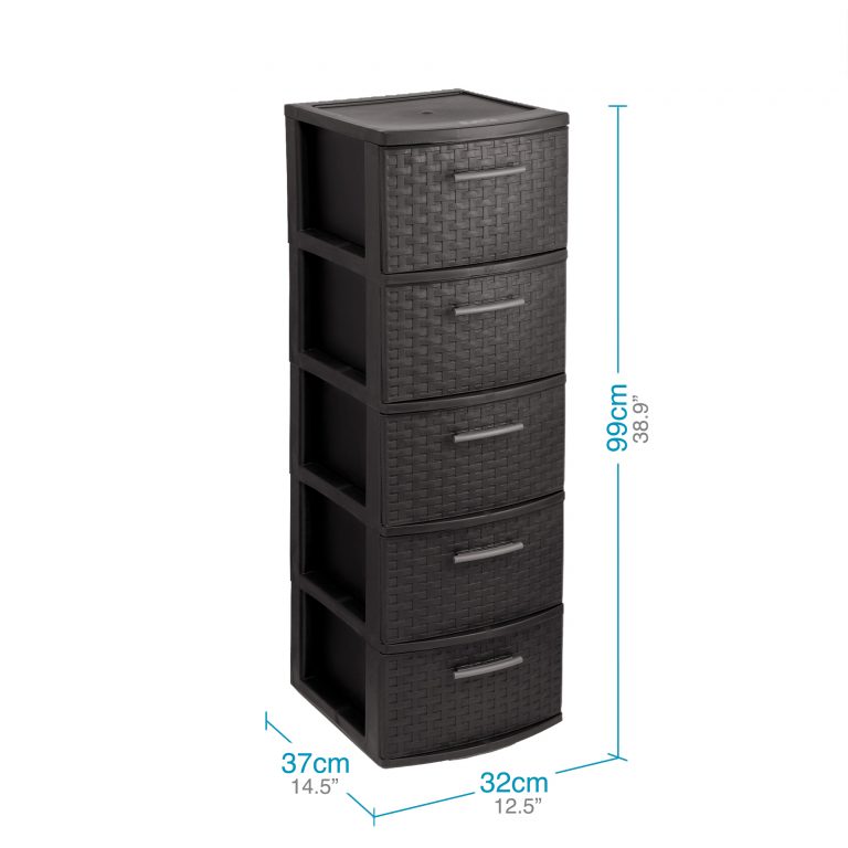 Cajonera plastica wengue medidas