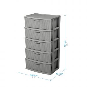Cajonera plastica 5 niveles Cajonera plastica 5 niveles
