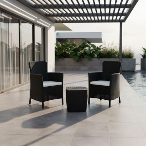 Juego de sala jardin exterior 2 puestos