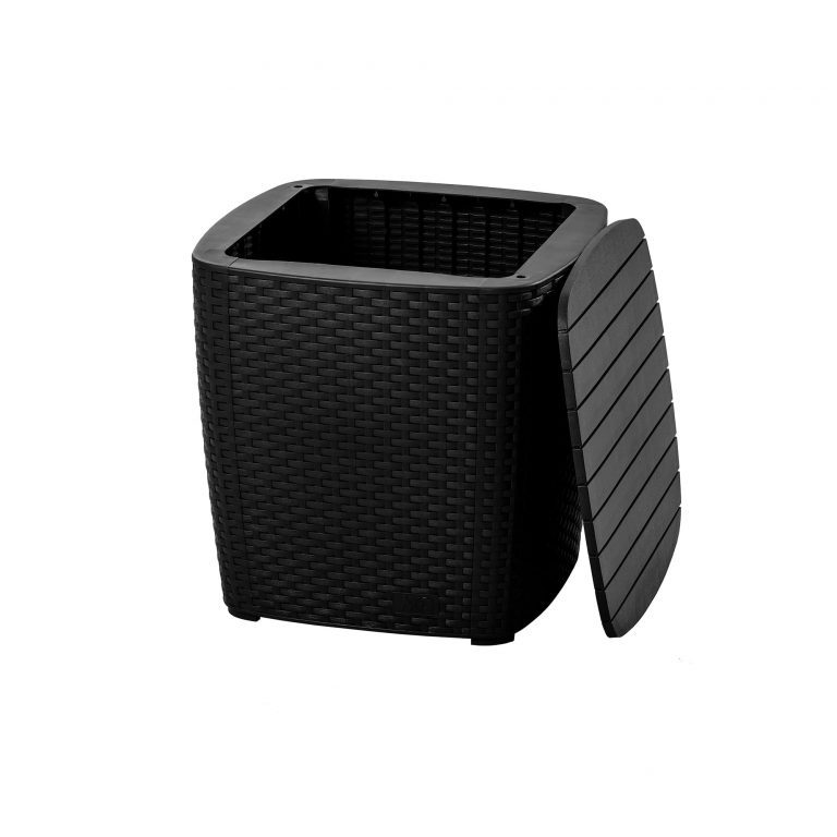 Juego de sala jardin exterior 2 puestos alberca cojin antifluido textura mesa baul