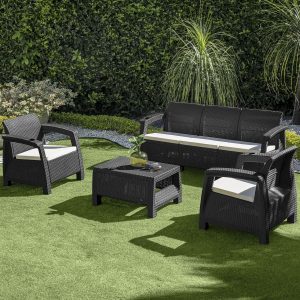 Sala elegance 5 puestos jardin terraza