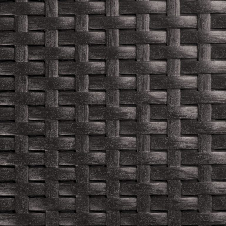 Sala esquinera jardin exterior L textura tipo ratan