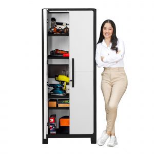 Armario multiusos grande abierto