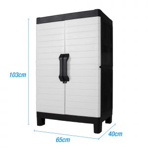 Armario plastico mediano isometrica