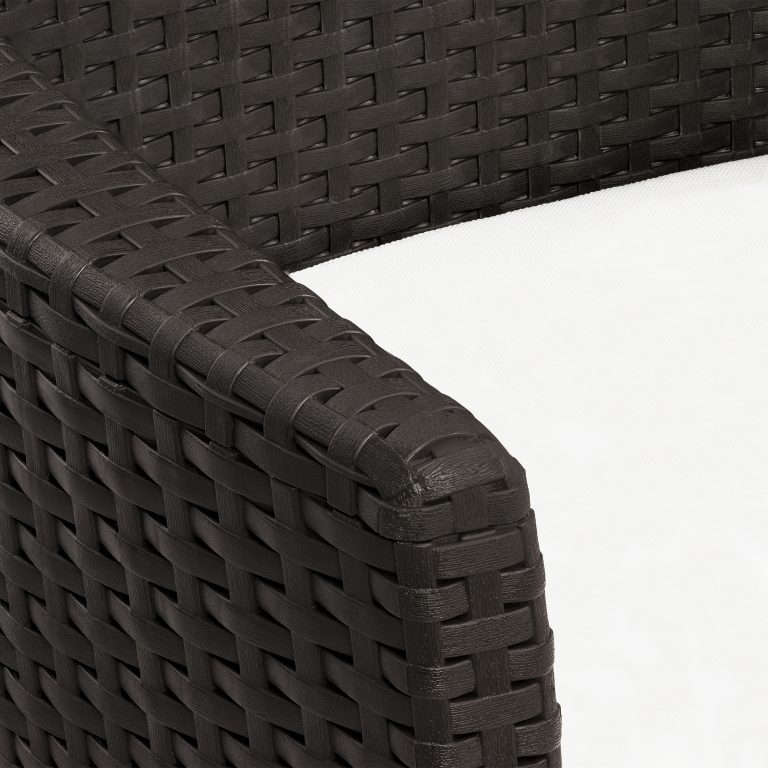 Comedor exterior 6 puestos textura tipo ratan sillon Comedor exterior 6 puestos textura tipo ratan sillon