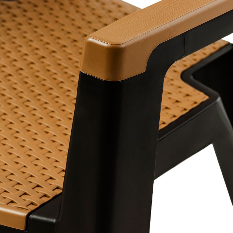 Comedor exterior desayunador jardin 4 puestos fondo blanco textura Comedor exterior desayunador jardin 4 puestos fondo blanco textura