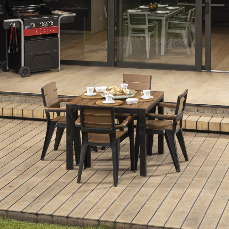 Comedor exterior 4 puestos jarin terraza