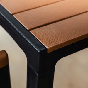 Mesa rectangular Madeira 6 personas