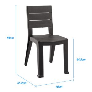 Comedor exterior 4 puestos terraza desayunador silla isometrica Comedor exterior 4 puestos terraza desayunador silla isometrica