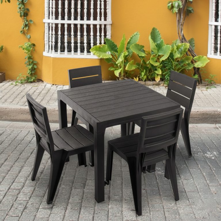 Comedor exterior 4 puestos terraza desayunador Comedor exterior 4 puestos terraza desayunador