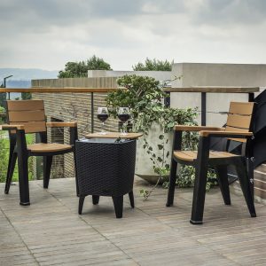 Set mesa hielera exterior