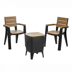 Set mesa hielera exterior