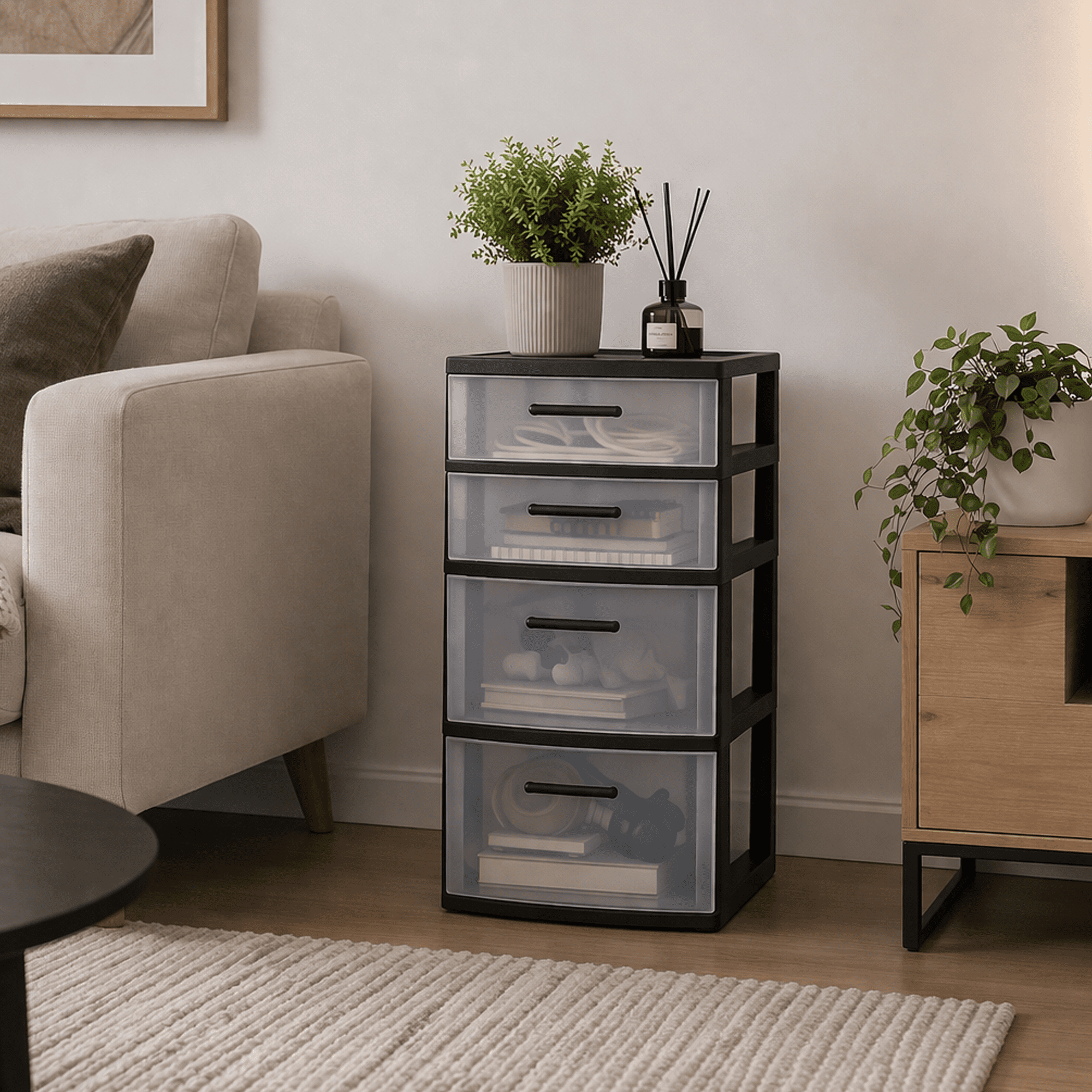 Cajonero modular 4 niveles