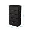 Cajonera comoda plastica 5 niveles