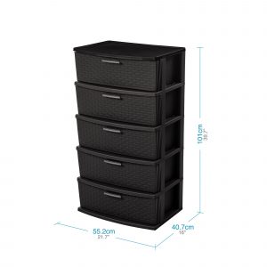 Cajonera comoda plastica 5 niveles