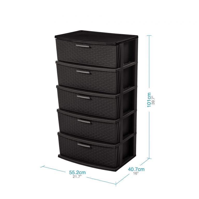 Cajonera comoda plastica 5 niveles