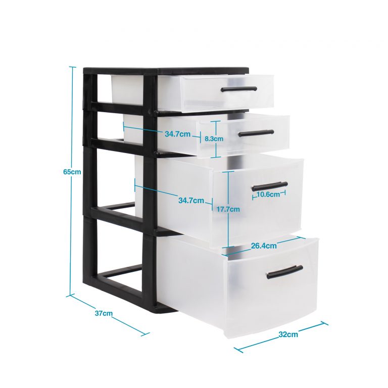Cajonero modular 4 niveles Cajonero modular 4 niveles